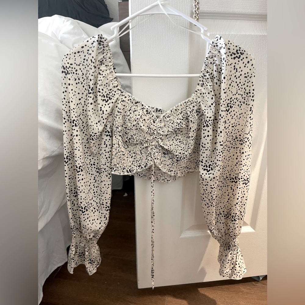 Vici dolls polkadot crop top